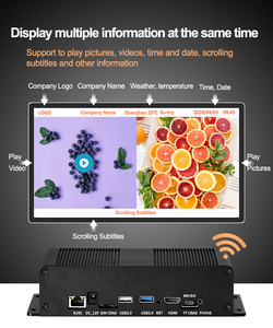 7x24 Stunden Kommerzielle Nutzung Digital Signage Media Player Rockchip RK3399 GPS 4G Lte Android Signage Player TV-Box - Product Image 4