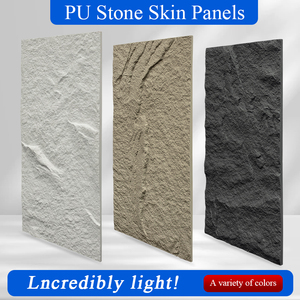 Leve PU Pedra Pele Revestimento Board/PU Cultura Pedra/PU Pedra Parede Painel