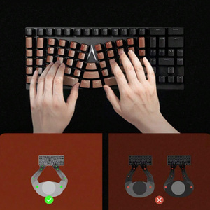 Mechanical Ergonomic <strong>Keyboard</strong> Butterfly <strong>Layout</strong> Mech Keebs USB-C Wired 80% Ergo with Hotkeys and Backlit for Desktop <strong>Computer</strong> PC - Product Image 2