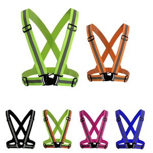 High Visibility <strong>Reflective</strong> Vest Wide Application <strong>Reflective</strong> <strong>Led</strong> Safety Vest New <strong>Reflective</strong> Belt Vest - Product Image 5