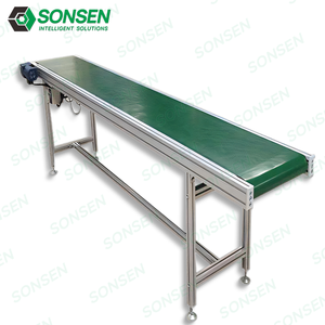 Rampa con plataforma pequeña, máquina transportadora de línea de montaje, cinta de carga pequeña, mesa de empalme, transportador de escalada - Product Image 6