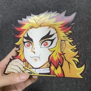 Hot Bán 3D Dạng Thấu Kính Anime Itachi Sticker Jujutsu Kaisen Xe Trang Trí Nội Thất Sticker Vật Liệu Vật Nuôi Thân Thiện Với Môi Chết Cắt - Product Image 4