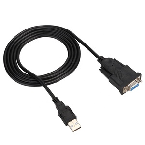 Xput-Adaptador de interfaz USB USB-A a DB9 RS-232 RS232, controlador hembra de 9 pines, adaptador de Cable USB 2,0 RS232