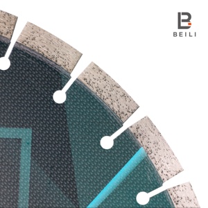 Kesme kenarı 400mm titanyum kaplama beton kesici testere elmas bıçak beton testeresi makine için - Product Image 4