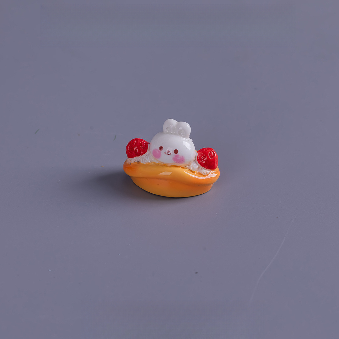 Rouleau câlin de petit lapin coloré