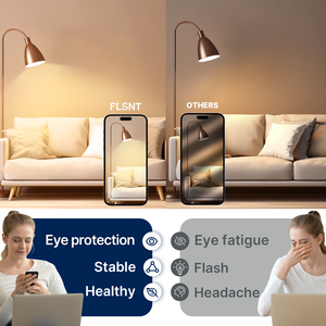 Flint ra90 A67 A21 LED bóng đèn dây tóc E26 12W Opal rõ ràng Milky Frost Glass Dimmable 3000K 2-năm bảo hành kho nhà để xe - Product Image 4