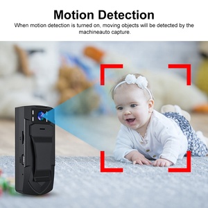 QZT Mini Full HD 1080p Conference <strong>Camera</strong> with Smart Recording Motion Detection Back Clip CMOS Imaging Sensor Video Media Type - Product Image 6