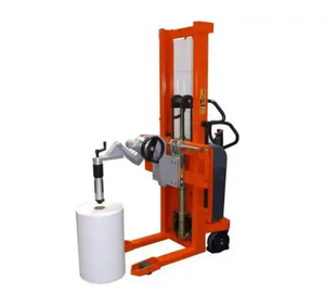 2T Electric Forklift Paper Roll Clamp <strong>Stacker</strong> <strong>Used</strong> to Bring Paper Roll Reel to Shaft Clamping and Rotating <strong>Stacker</strong> Truck - Product Image 1