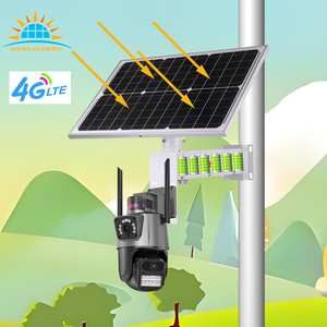 Colin V380 PRO Icsee 6MP 10X Zoom 4G Solar betriebene Netzwerk-CCTV-Kamera LTE-SIM-Karte IP PTZ Dual-Lens AI Tracking-Außen kamera - Product Image 2