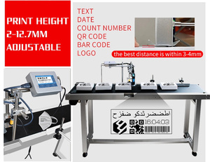 4,3-Zoll-Elektrodruckmaschine Chargen verfalls datum Online-Codier maschine mit gutem Preis - Product Image 3