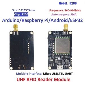 Módulo lector RFID Impinj Indy R200 UHF Lector pasivo de 1 canal de largo alcance con frecuencia de 860-960MHz para tarjetas de control de acceso - Product Image 3