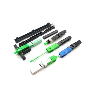 FC APC alan montajı Fiber hızlı konektör | ODF ve Fiber yama panelleri için düşük kayıp konektörü - Product Image 2