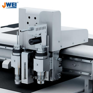 เครื่องตัดดิจิตอล jwei สำหรับคอมโพสิตพร้อมใบมีดสั่นสำหรับตัดปะเก็นคาร์บอนไฟเบอร์พรียางใยแก้ว - Product Image 2