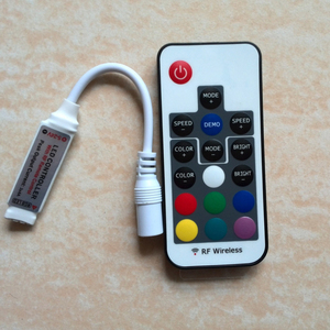 Mini RF RGB LED Controller Dimmer DC5-24V 17 Tasten Wireless Remote RGB LED-Controller - Product Image 6