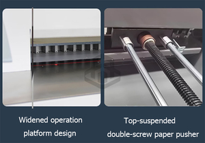 Touch Display Control 520mm Automatic <strong>Programming</strong> Paper Cutting Machine Electric Guillotine Paper Cutter - Product Image 6