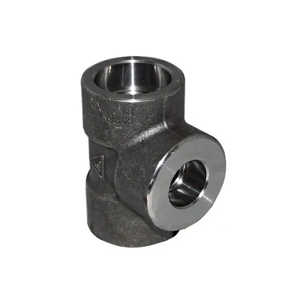 ASME B16.11 A105 Class 3000 LB Carbon Steel Forged Pipe Fitting SW Socket Weld and Threaded BSPP BSPT NPT Tee