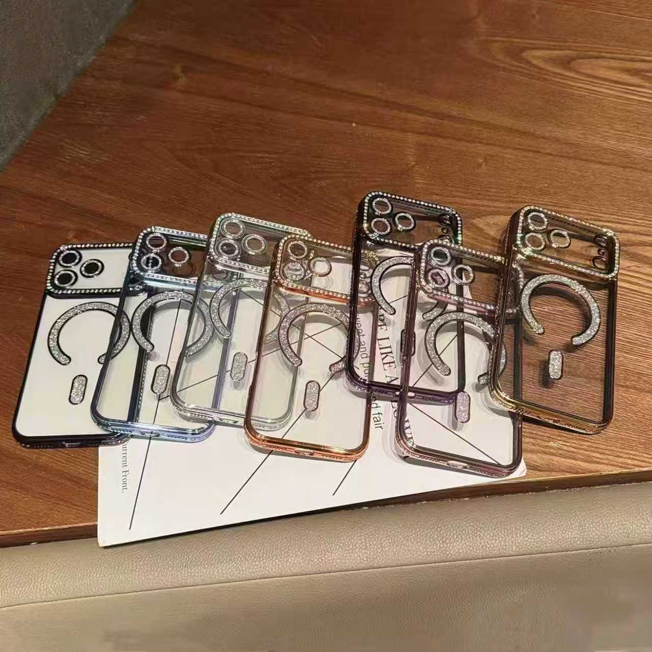 Coque de téléphone à strass