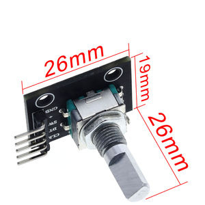 ピン付きArduinoブリックセンサースイッチ開発ボードKY-040用TZT360度ロータリーエンコーダーモジュール - Product Image 2