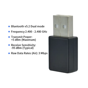 Miglior dispositivo Beacon USB Dual-Mode con per Bluetooth 5.2 2.4G ricetrasmettitore Blue-tooth Asset Tracking tag soluzione Audio e IoT - Product Image 3