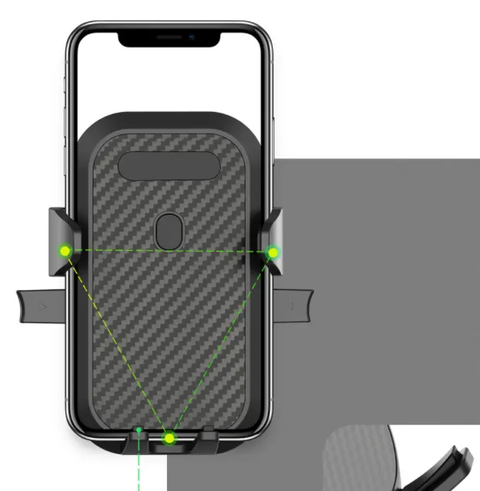 Accessori universali per Smartphone supporto per telefono per auto Dash granchio per vetro auto