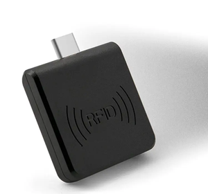 Mini 13.56mhz IC USB Typ C Kartenleser verbinden Telefon NFC-Leser für UID-Code - Product Image 2