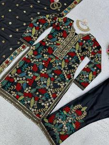 Hand Embroidery Straight Kurta for Woman Wedding Causal Wear Ethnic Kurti Indian Women at Effective <strong>Cost</strong> With <strong>Good</strong> Quality - Product Image 2