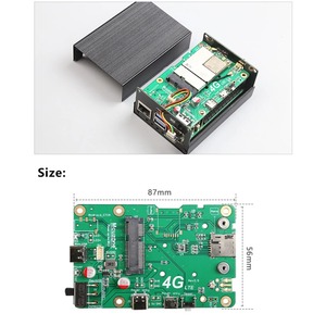 (Modell: M4GUSB) <span class=keywords><strong>Raspberry</strong></span> <span class=keywords><strong>Pi</strong></span> 5 _ 4G LTE-Modul, fahrerloses RPi-Betriebs system