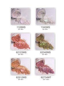 Cosray化粧品グレード合成マイカベースの色変更Coloronシリーズ真珠光沢顔料粉末 - Product Image 6
