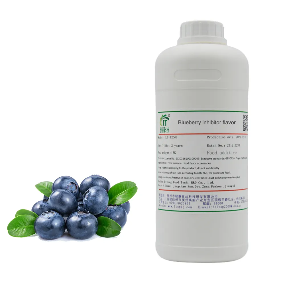 Natural Organic Freeze Storage Blue Berry Extract Blueberry Liquid Concentrate Flavour