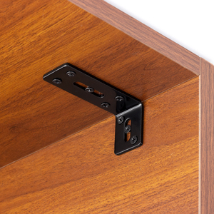 Nhiệm Vụ Nặng Nề <span class=keywords><strong>L</strong></span> Hình Kim Loại Góc Chân Đế Đồ Nội Thất <span class=keywords><strong>L</strong></span>ịch Thi Đấu Sắt Góc Cú Đúp Cho Tủ Quần Áo Bằng Gỗ Nổi Kệ Hỗ Trợ Khung - Product Image 5