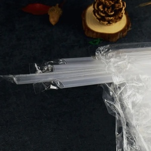 Smartops Đóng Gói Riêng Dùng Một Lần Trong Suốt Ống Hút 0.6*15Cm Sinh Tố Ống Hút Cho Trà Sữa Nước Trái Cây Đồ Uống Cà Phê - Product Image 5