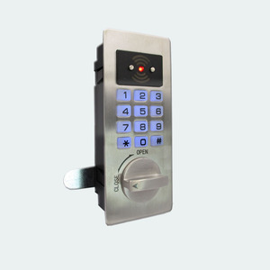 304 Edelstahl Gym Code Digitales Schließfach schloss mit numerischer Tastatur Metall Eisen Holz Schrank knopf - Product Image 1