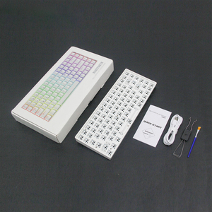 Custom 61 <strong>Key</strong>/68 <strong>Key</strong>/84 <strong>Key</strong>/100 <strong>Key</strong> 2.4G BT RGB Light Wired Gaming <strong>Keyboard</strong> Hot Swappable Mechanical Barebone <strong>Keyboard</strong> Kit - Product Image 6