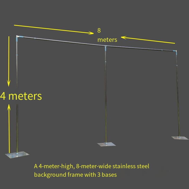 4m height, 8m width