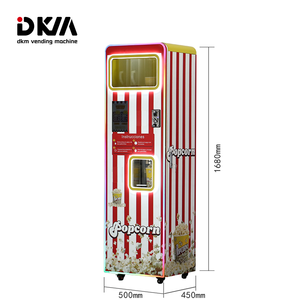 DKM Easy to <strong>Use</strong> Self Service Automatic Coin Operated Popcorn <strong>Vending</strong> <strong>Machine</strong> for Shopping Center - Product Image 6