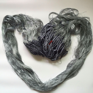 โรงงานขายตรง 15M * 50M ไนลอนตาข่ายจับปลาห่อ Sinker ลอยสามชั้น Gill <span class=keywords><strong>NET</strong></span> - Product Image 6