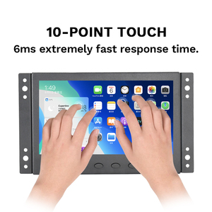 <strong>LCD</strong> Capacitive Touch <strong>Monitor</strong>, IPS HD Brightness Screen, Resolution 1024*600, Open Industrial Touchmonitor - Product Image 3