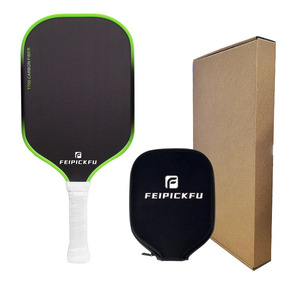 Feiteng FT03 tùy chỉnh EPP 16mm T700 sợi carbon tổ ong lõi hình chữ nhật pickleball mái chèo 230g 0 lỗ giải trí - Product Image 4