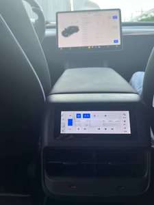 Bảng Điều Khiển AC Ghế Sau Giải Trí Loại Mới Cho Xe Tesla Mẫu 3 Bảng Điều Khiển Điều Hòa Không Khí Y - Product Image 3