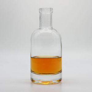 Factory Direct Custom Sizes Elegant 50ml to <strong>1L</strong> Empty <strong>Whisky</strong> Spirits Gin Vodka Glass Bottles With Corks - Product Image 5
