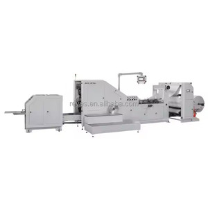Máquina automática de fabricación y pegado de bolsas de papel de cuerda trenzada de alta velocidad - Product Image 1