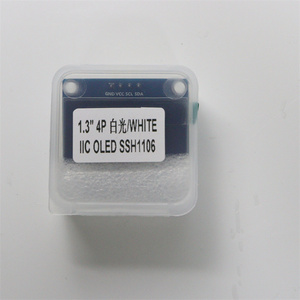 Modulo OLED da 1.3 pollici 4pin IIC I2C SSH1106 Display Drive modulo 7pin SPI 128x64 Display bianco/blu per Raspberry Pi/BBC - Product Image 6