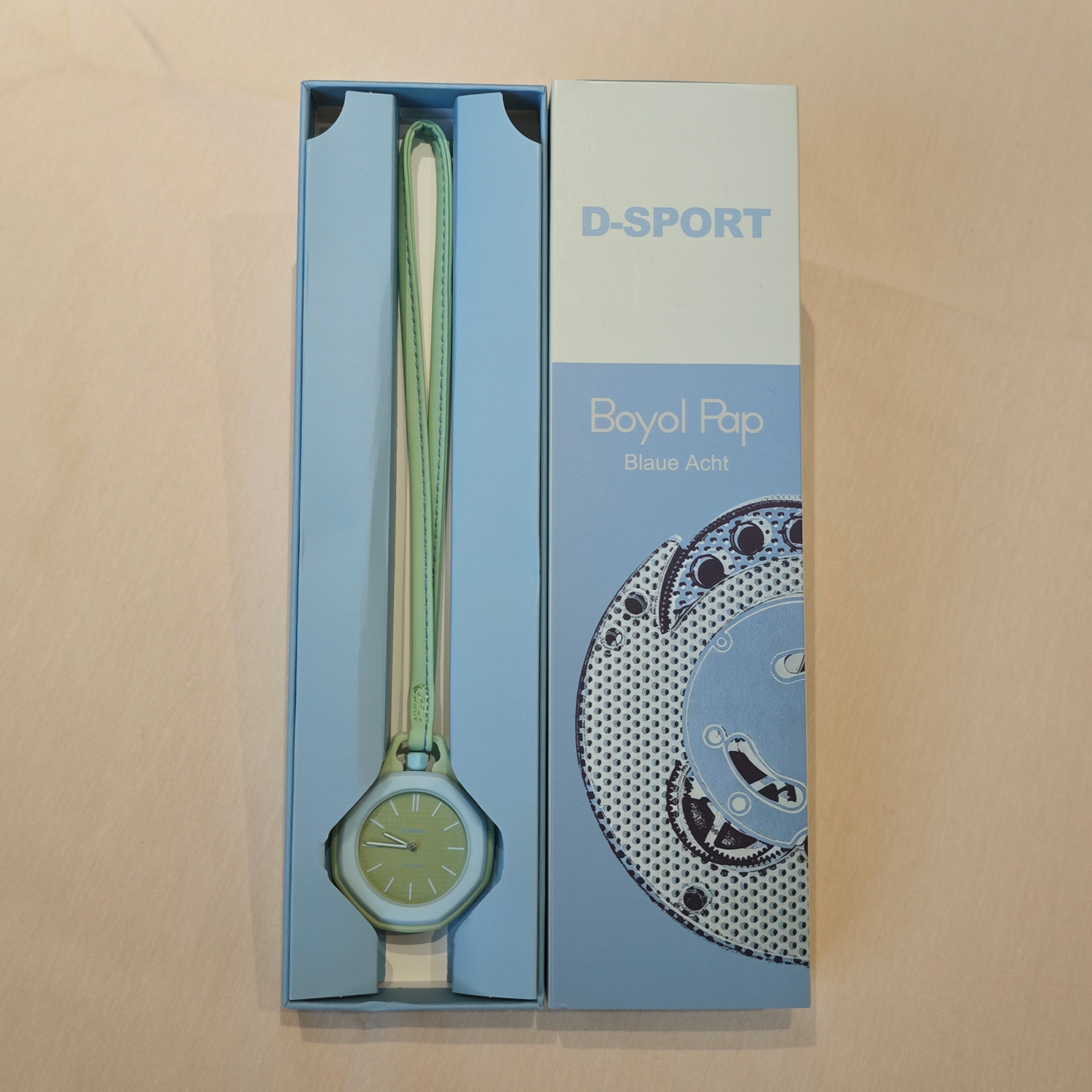 Blue Green with gift box