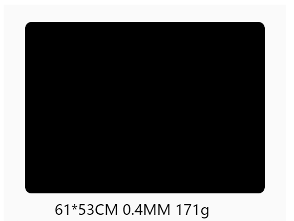 61*53CM(Thickness 0.4mm)
