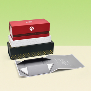 Scatole di carta magnetiche di lusso personalizzate di alta qualità scatole di spedizione personalizzate in cartone scatole di qualità Logo personalizzate - Product Image 1