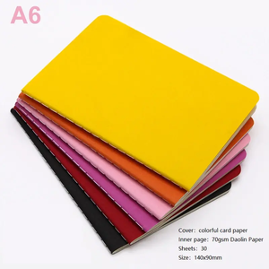 Quaderno di giornale di carta a righe a buon mercato del diario arcobaleno per studente - Product Image 5
