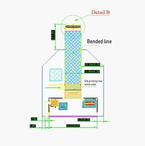 หน้าจอ LCD ขนาดเล็กความละเอียดสูง1600x1600 2.1นิ้วขนาดหน้าจอ500 CD/M2 MIPI Display LCD Cutting Screen - Product Image 4