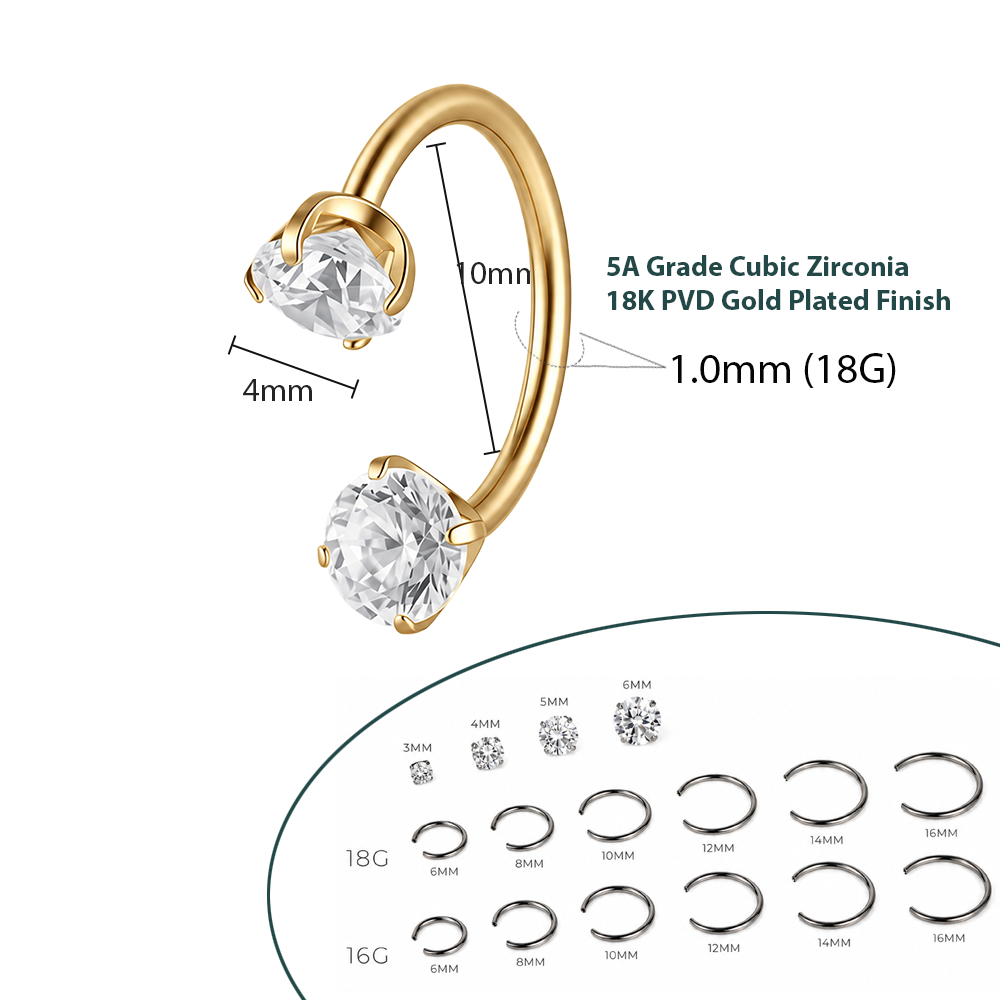 18G/4mm CZ /10mm