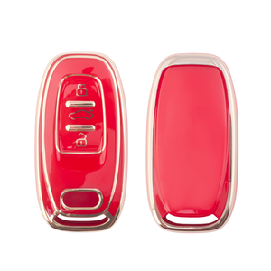 Gold Edge Protector Vehicle Accessories <strong>Key</strong> Suitable for <strong>Audi</strong> All Model of Car <strong>Key</strong> Cover - Product Image 1