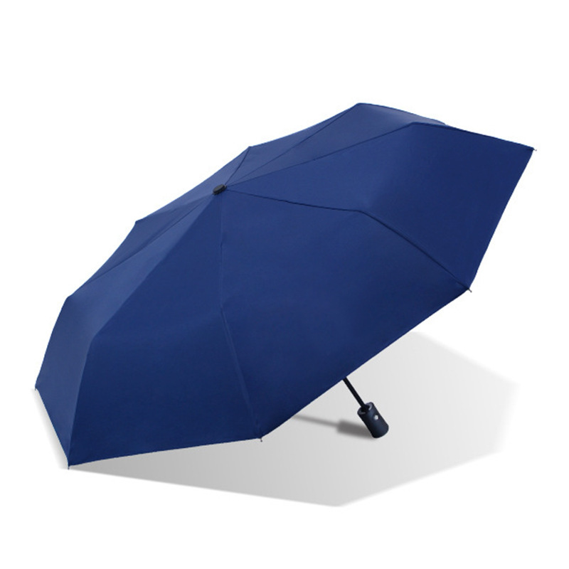8-rib automatic dual-use for sunny and rainy days - Deep Blue